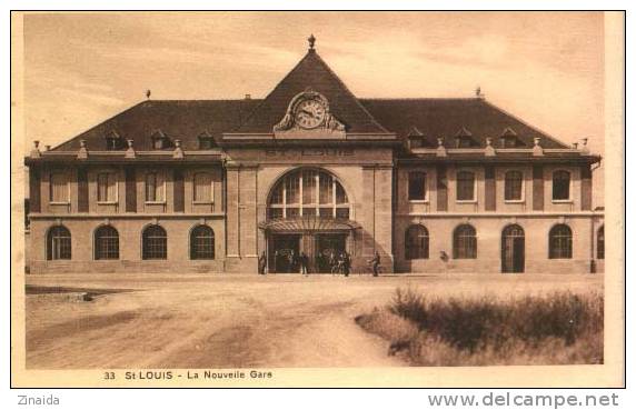 CPA DE SAINT-LOUIS - LA GARE - Saint Louis