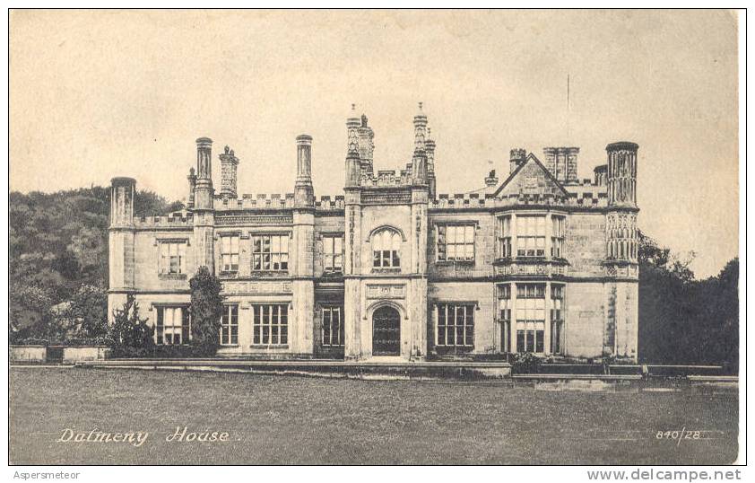 DALMENY HOUSE SCOTLAND SCOZIA RELIABLE SERIES NR. 810-28 TBE 1900s RARE - Midlothian/ Edinburgh