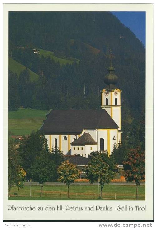 Soll In Tirol. Pfarrkirche Zu Den Hll. Petrus Und Paulus. - Autres & Non Classés