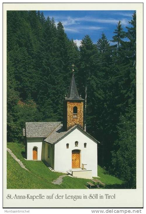 Söll In Tirol. St.-Anna-Kapelle Auf Der Lengau. - Other & Unclassified