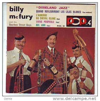 BILLY  MC  FURY  DIXIELAND  JAZZ - Jazz