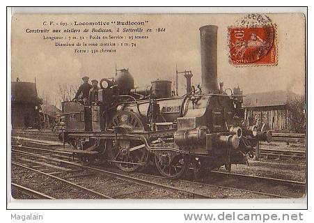 Sotteville : Locomotive "Budiccon" - Sotteville Les Rouen