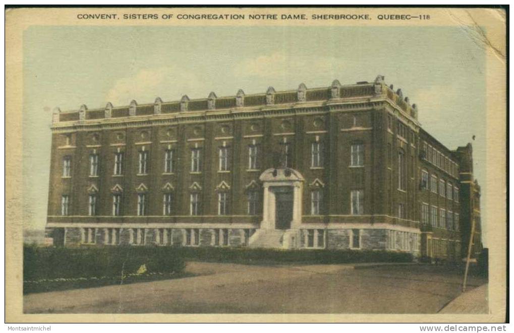 Sherbrooke. Québec. Canada. Convent, Sisters Of Congregation Notre-Dame. - Sherbrooke