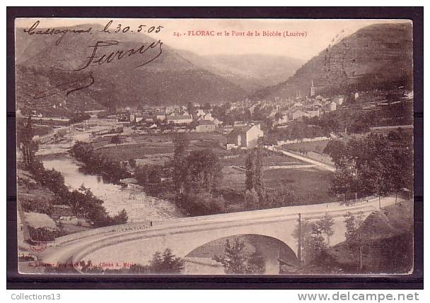 LOZERE - Florac Et Le Pont De La Bécède - Florac