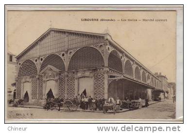 LIBOURNE LES HALLES MARCHE COUVERT - Libourne