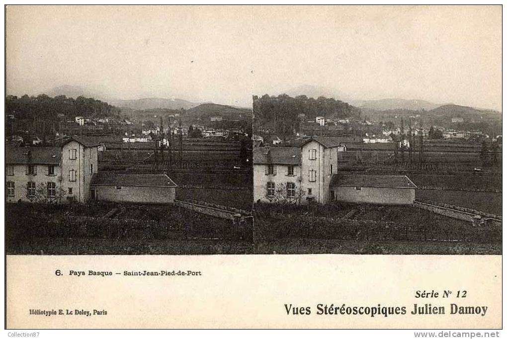 64 - OLORON - CHEMIN De FER - CARTE STEREOSCOPIQUE - STEREOVIEW - STEREOSCOPISCHE KAART - Oloron Sainte Marie