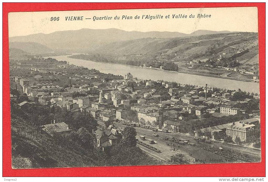 38 VIENNE Cpa Quartier Du Plan De L' Aiguille           906 Blanchard - Vienne