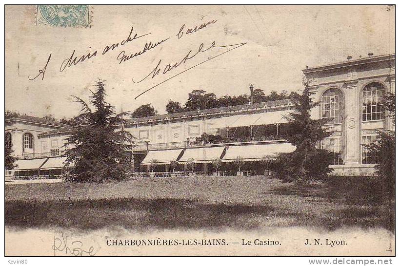 69 CHARBONNIERES LES BAINS Le Casino - Charbonniere Les Bains