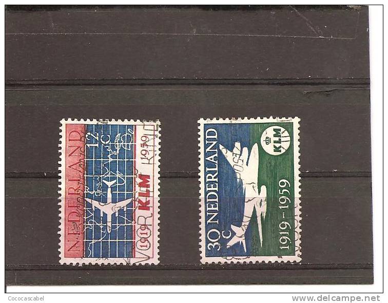 Holanda-Holland Nº Yvert 710-11 (usado) (o). - Used Stamps