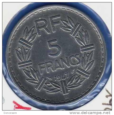 ** 5 FRANCS LAVRILLER ALLU.  1947B ETAT TTB+   **5FR3** - 5 Francs