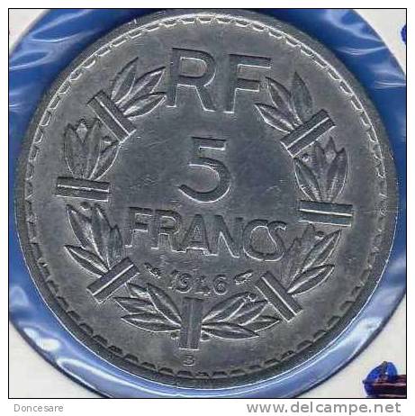 ** 5 FRANCS LAVRILLER ALLU.  1946B ETAT SUP- **5FR7** - 5 Francs