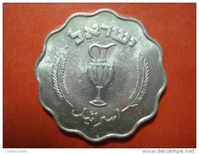 610 ISRAEL  10 PRUTAH     AÑO / YEAR  1952 UNC / SC - Israël