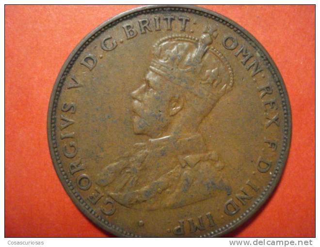 618  AUSTRALIA   ONE PENNY     AÑO / YEAR  1932  MBC/VF+ - Penny