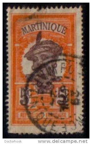 MARTINIQUE   Scott #  66  F-VF USED - Gebraucht