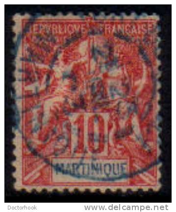 MARTINIQUE   Scott #  39  F-VF USED - Gebraucht