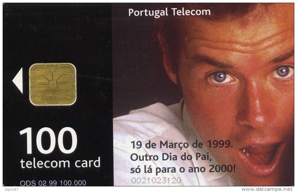 TELECARTE PORTUGAL TELECOM 100 19 MARS 1999 - Portugal