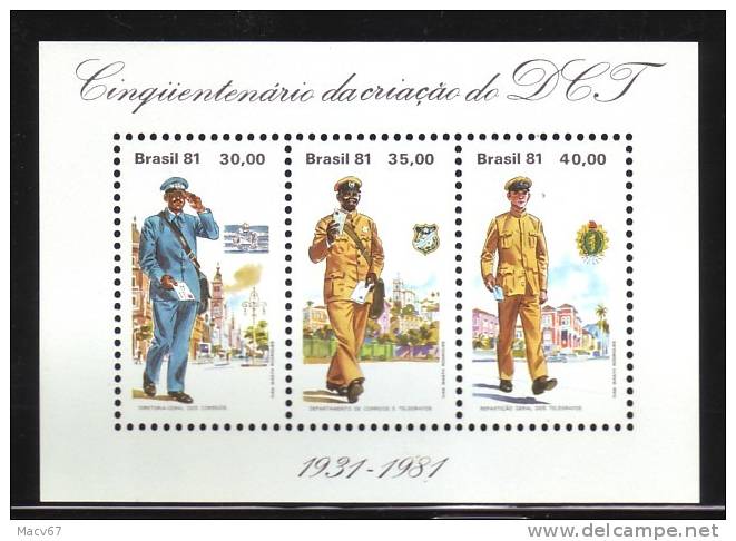 Brazil 1733  **  POSTAL SERVICE - Unused Stamps