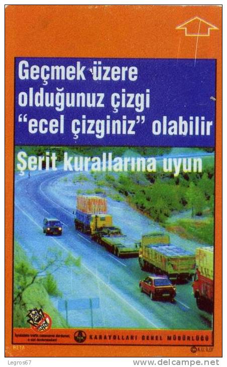 TELECARTE TURK TELEKOM 30 2001 - Turquie