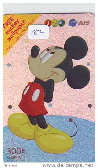 Telecarte  THAILANDE  (182) * DISNEY *  Cinema Film Kino Movie Phonecard * - Disney