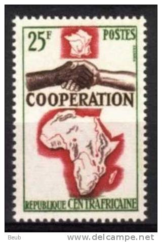 // Rep Centrafricaine Y&T 41 (Coopération Avec La France) - NSC - Côte 0.80 € - Centrafricaine (République)