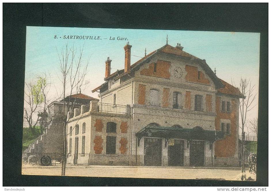 Sartrouville ( 78 ) - La Gare ( L' Abeille N°8) - Sartrouville