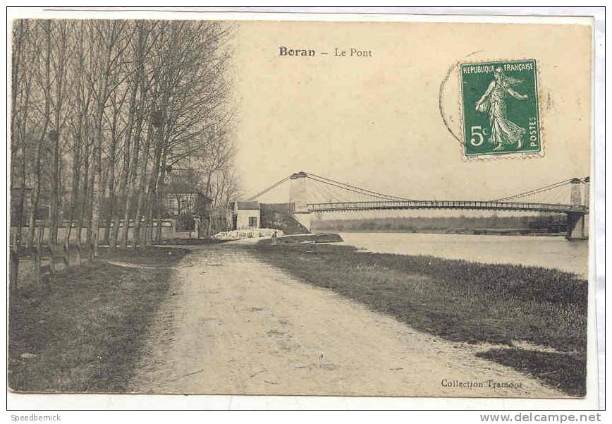 11750 Boran Le Pont . Coll Tramont . - Boran-sur-Oise