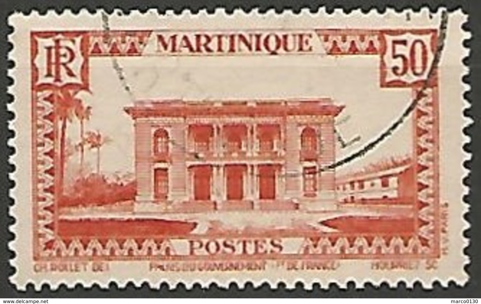 MARTINIQUE N° 144 OBLITERE - Gebraucht