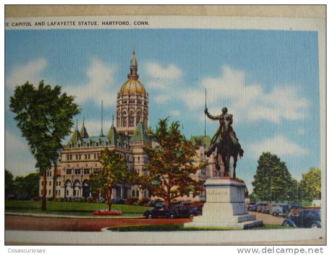 294 UNITED STATES  USA    HARTFORD  STATE CAPITOL  CONNECTICUT      AÑOS / YEARS / ANNI   1920 - Hartford