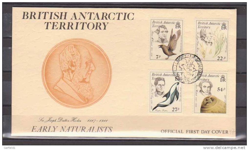 B A T  Mi. Nr. 128 / 31  FDC V. 04.11.1985  Early Naturalists - Altri & Non Classificati