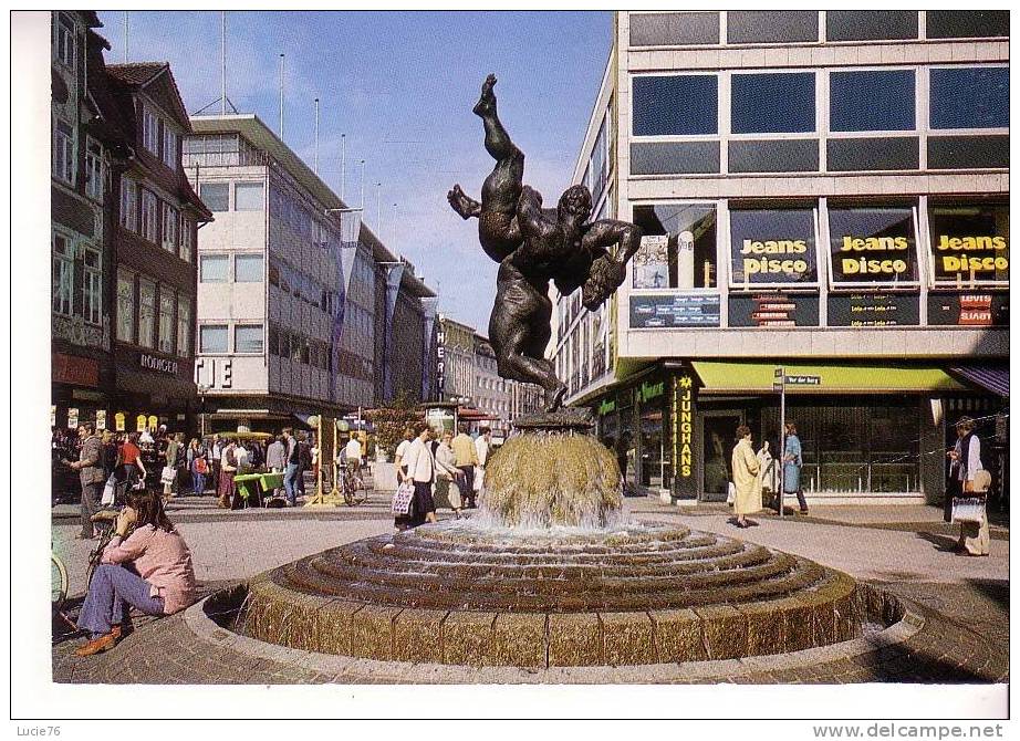 BRAUNSCHWEIG  -  Brunnen In Der Schuhstrasse  Ecke Vor Der Burg - Braunschweig