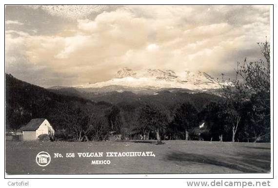 VOLCAN IXTACCIHUATI - PHOTO CARD - Messico