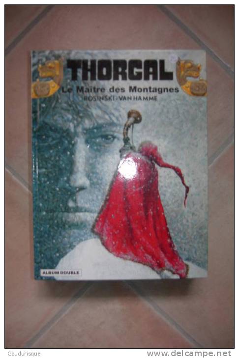 THORGAL ALBUM DOUBLE LE MAITRE DES MONTAGNES LA GARDIENNE DES CLES   ROSINSKI   VAN HAMME - Thorgal