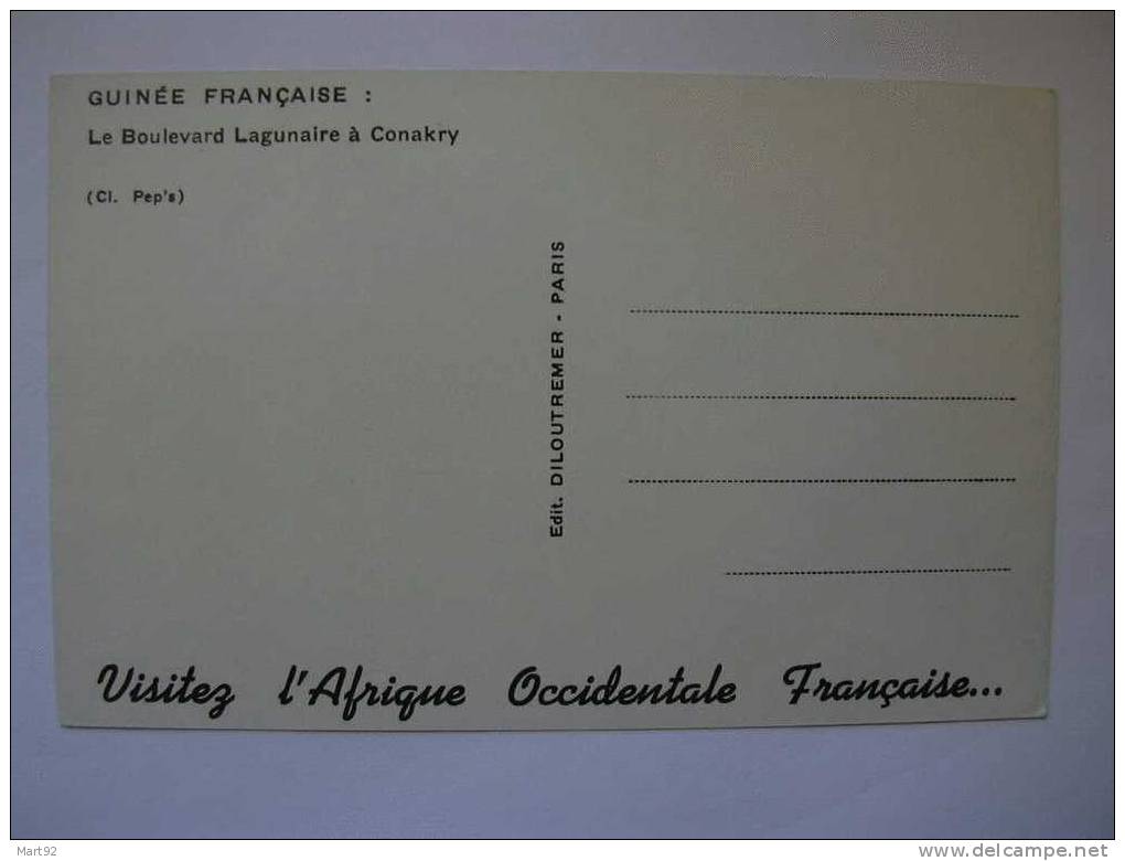 CONAKRY BD LAGUNAIRE - Guinea