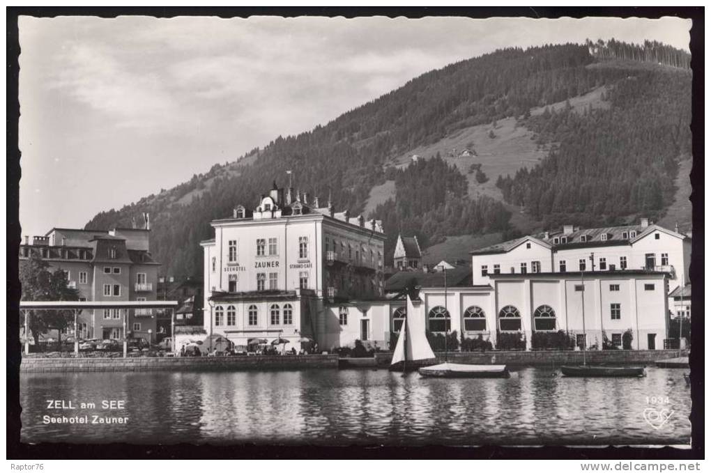 CPSM  ALLEMAGNE  ZELL Am SEE   Seehotel Zauner - Zell