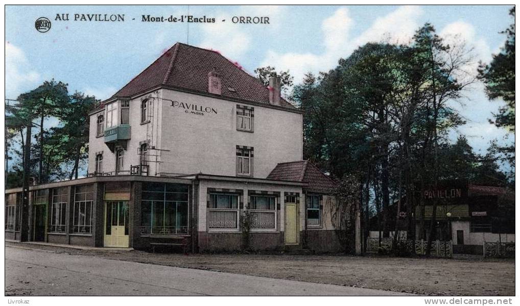 Belgique : Au Pavillon - Mont-de-l´Enclus Kluisberg - Orroir. Propriétaire : G. Maes-Strubbe - Restaurant - Kluisbergen