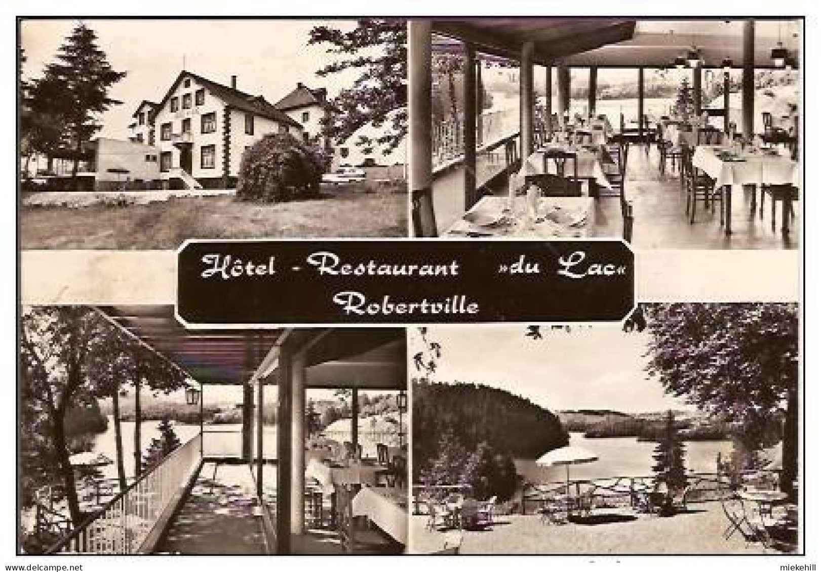 ROBERTVILLE-HOTEL RESTAURANT DU LAC MULTIVUES - Waimes - Weismes