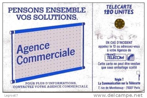 TELECARTE 600 AGENCES Te 14 C 510 - “600 Agences”