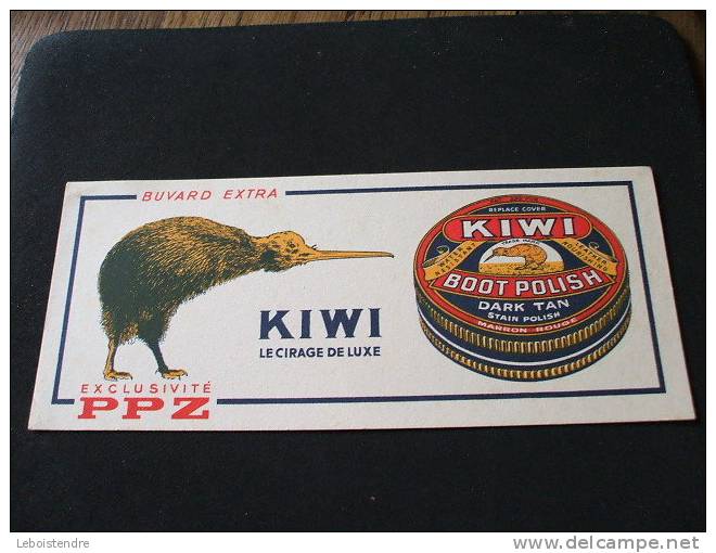 BUVARD : PPZ: KIWI LE CIRAGE DE LUXE -20.5CMX9CM - Produits Ménagers