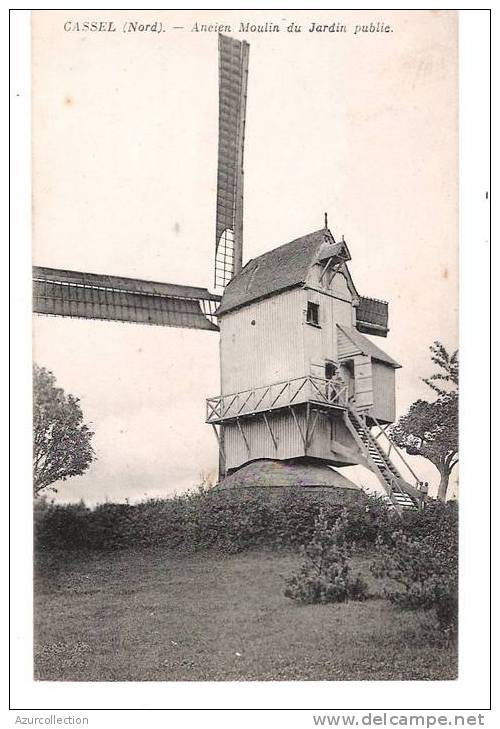 CASSEL . LE MOULIN DU JARDIN PUBLIC - Moulins à Vent