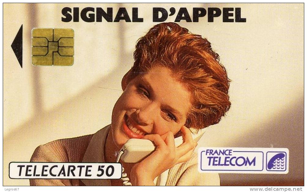 TELECARTE F 259 Ab 770.1 SIGNAL D'APPEL FEMME - 50 Units