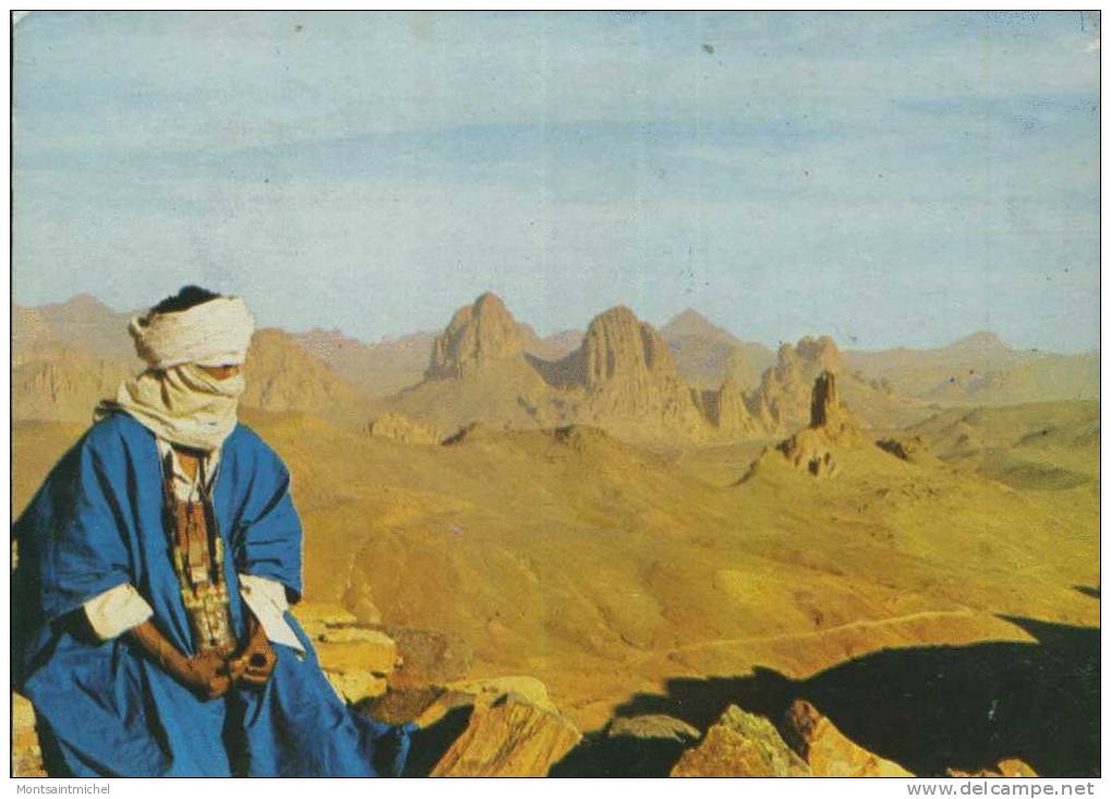 Le Hoggar. Algérie. L´ Homme Bleu. - Männer