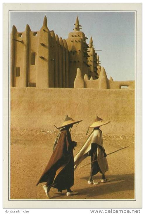 Djenné. Mali. La Mosquée D´argile. - Malí