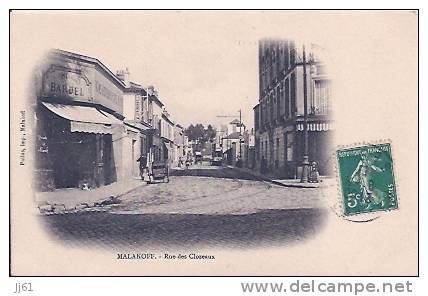 Malakof Rue Des Clozeaux Cpa Be - Malakoff