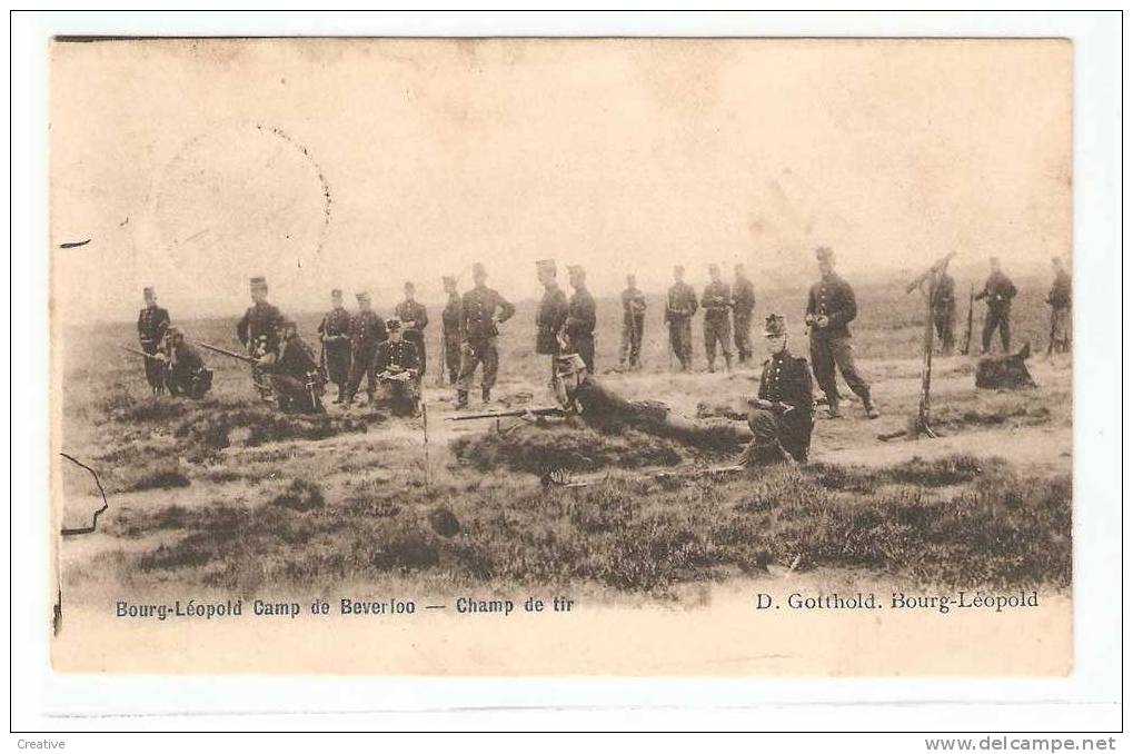 Leopoldsburg - Schietveld .  Bourg Léopold Camp De Beverloo - Champ De Tir BREE 1906 - Leopoldsburg