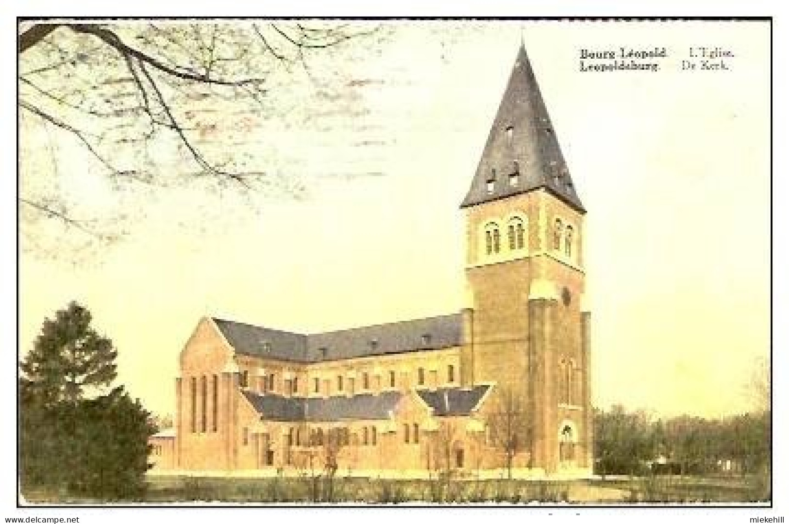 LEOPOLDSBURG DE KERK-BOURG LEOPOLD-BEVERLOO-EGLISE - Leopoldsburg