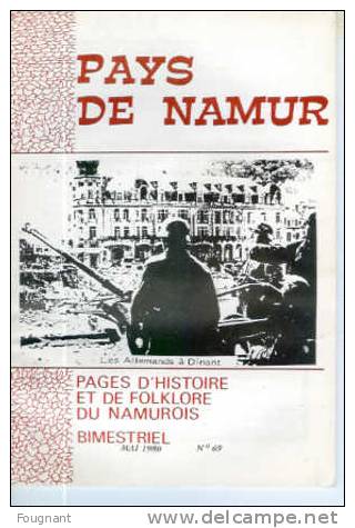 Belgique:PAYS DE NAMUR:N°69:Mai 1980.34 Pages.photos.Croquis.i - Geschichte