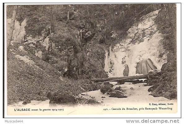 CASCADE DE BRUSCHER PRES DE RAMSPACH WESSERLING - Fessenheim