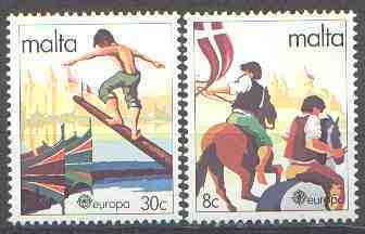 CEPT / Europa 1981 Malte 616 Et 617 ** Folklore - 1981