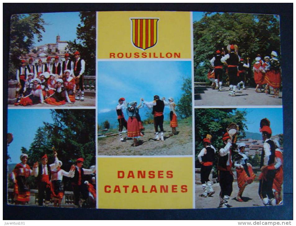 820 Z - CPSM Roussillon-Danses Catalanes - Languedoc-Roussillon