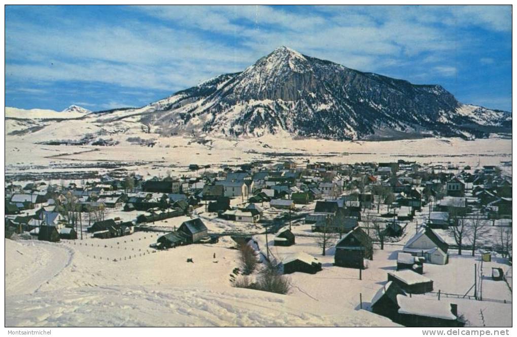 Crested Butte. Colorado. Winter Of 1962 - 1963. - Colorado Springs
